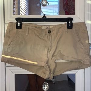 Hollister Khaki Shorts